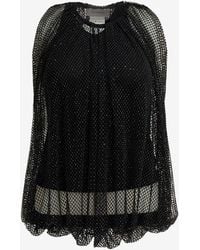 Sportmax - Transparent Knit Top - Lyst