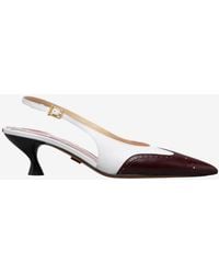 Thom Browne - 50 Calf Leather Slingback Pumps - Lyst