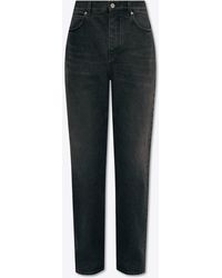 Loewe - Washed Straight-Leg Jeans - Lyst