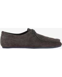 Jil Sander - Stitched Suede Loafers - Lyst
