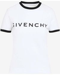 Givenchy - Logo Short-Sleeved T-Shirt - Lyst