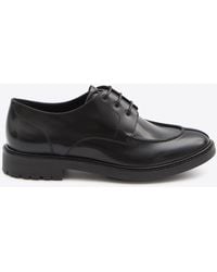 Saint Laurent - Lino Calf Leather Derby Shoes - Lyst