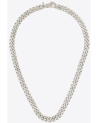 Emanuele Bicocchi - Crystal-Embellished Chain Necklace - Lyst