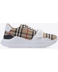 Burberry - Vintage Check Sneaker - Lyst