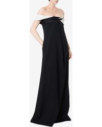 Tom Ford - Draped Asymmetric Maxi Dress - Lyst