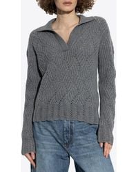 Etro - Cable-Knit Cashmere Sweater - Lyst