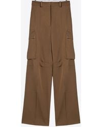Victoria Beckham - Straight-Leg Cargo Pants - Lyst