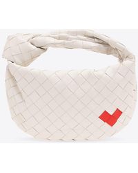 Bottega Veneta - Mini Jodie Top Handle Bag With Heart - Lyst