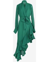 Elliatt - Genevieve Asymmetric Ruffled Dress - Lyst