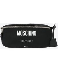 Moschino - Logo Print Belt Bag - Lyst