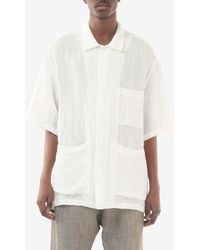 Barena - Donde Net Short-Sleeved Shirt - Lyst