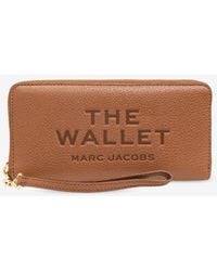 Marc Jacobs - Logo-Patched Leather Wallet - Lyst