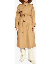Moncler - Barbetane Double-Breasted Trench Coat - Lyst