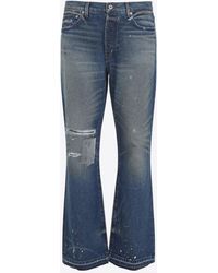 GALLERY DEPT. - Dagger Distressed Bootcut Jeans - Lyst