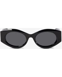 Alaïa - Cat-Eye Logo Sunglasses - Lyst
