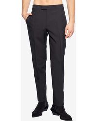 Versace - Pleat-Front Tailored Pants - Lyst