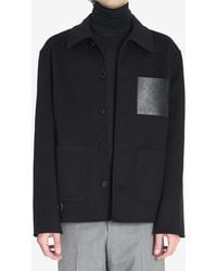 Loewe - Anagram Patch Workwear Jacket - Lyst
