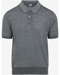 Berluti - Scritto Wool Polo T-Shirt - Lyst