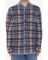Guest In Residence - Plaid Check Cashmere Shirt - Lyst