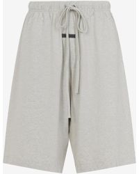 Fear Of God - Logo-Label Track Shorts - Lyst