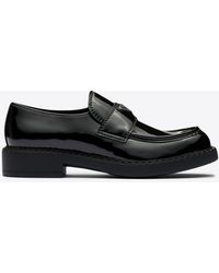 Prada - Patent Leather Loafers - Lyst