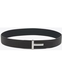 Tom Ford - Reversible T Icon Belt - Lyst