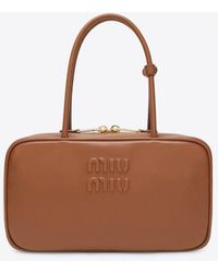 Miu Miu - Medium Beau Leather Shoulder Bag - Lyst