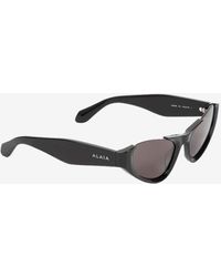 Alaïa - Semi-Rimless Cat-Eye Sunglasses - Lyst