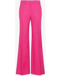 Chloé - Elegant Wool Blend Pants - Lyst