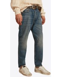 Golden Goose - Stone-Washed Slim Jeans - Lyst