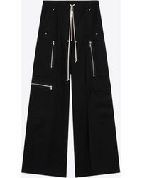Rick Owens - Cargobelas Wide-Leg Track Pants - Lyst