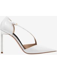 Tom Ford - 105 Patent Leather Asymmetric Pumps - Lyst