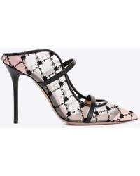 Malone Souliers - Maureen 100 Floral Mesh Mules - Lyst