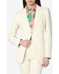 Etro - Jacquard Jacket With Crossover Detail - Lyst