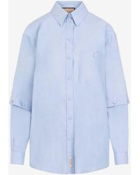 Gucci - Layered-Effect Long-Sleeved Shirt - Lyst