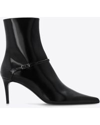 Saint Laurent - ‘Vendome’ Heeled Ankle Boots - Lyst