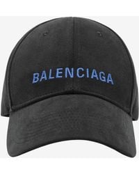 Balenciaga - Logo Embroidered Faded Baseball Cap - Lyst