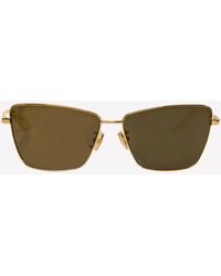 Bottega Veneta - Classic Square Sunglasses - Lyst
