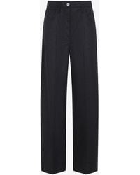 Prada - Tailored Wool Pants - Lyst