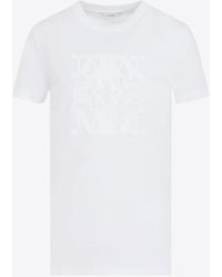 Max Mara - Taverna Logo Short-Sleeved T-Shirt - Lyst