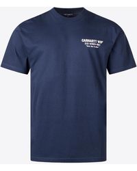 Carhartt - Less Troubles Print T-Shirt - Lyst
