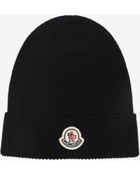 Moncler - Cotton Beanie - Lyst