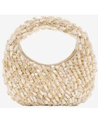 STAUD - Reef Beaded Hobo Bag - Lyst