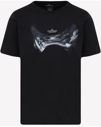Stone Island Shadow Project - Neo Flora Cotton T-shirt - Lyst
