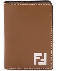 Fendi - Ff Squared Bi-Fold Cardholder - Lyst