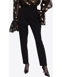 Dolce & Gabbana - Tailored Wool Gabardine Tuxedo Pants - Lyst