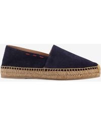 Kiton - Suede Logo Espadrilles - Lyst