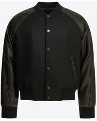 Givenchy - Logo Bomber Jacket - Lyst