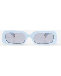 Jacquemus - The Azzuro Rectangular Sunglasses - Lyst