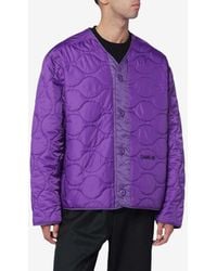 Oamc Peacemaker - Combat Liner Quilted Jacket - Lyst